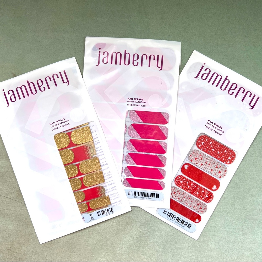 3 NEW Jamberry Nail Wraps 💅🏼